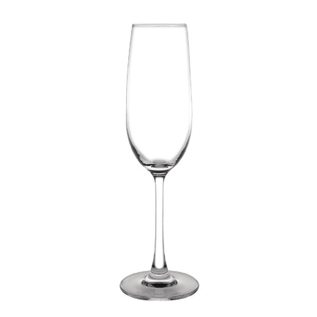 Olympia Modale Crystal Champagne Flutes 215ml (Pack of 6) - GF728  Olympia