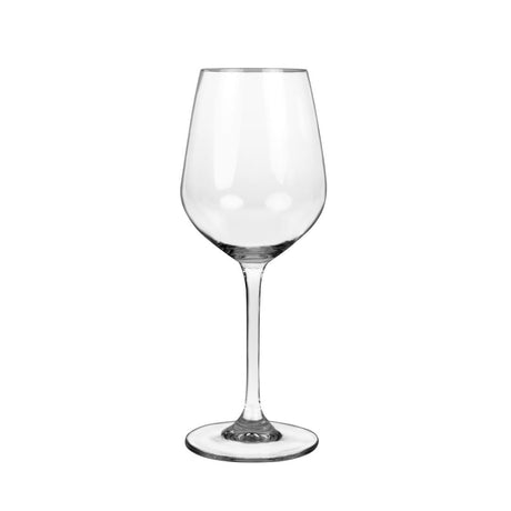 Olympia Chime Crystal Wine Glasses 365ml (Pack of 6) - GF733  Olympia