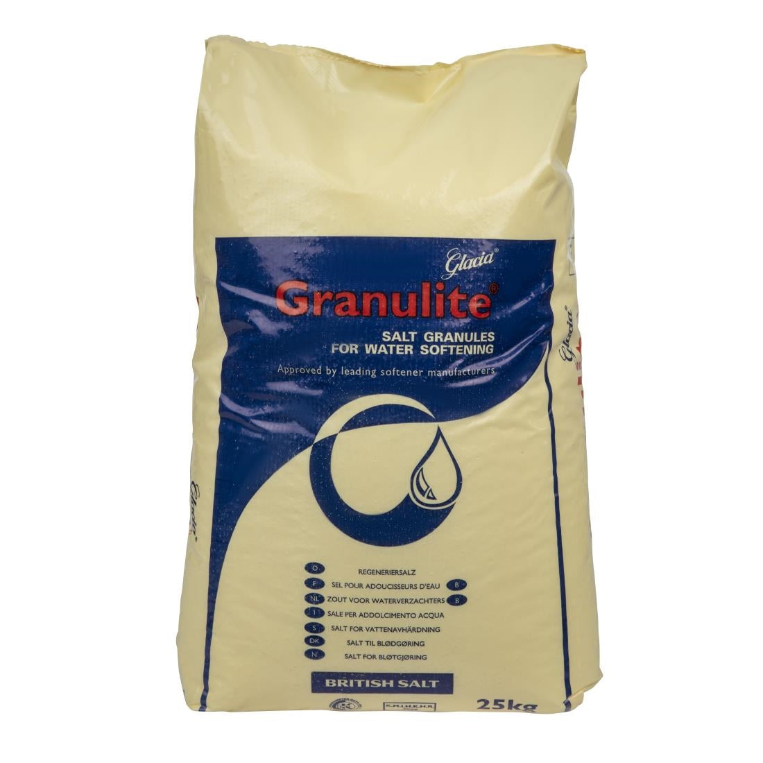 Water Softening Dishwasher Salt 25kg - GG178  Granulite