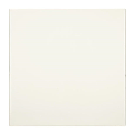 Bolero Square Table Top White 700mm - GG641  Bolero