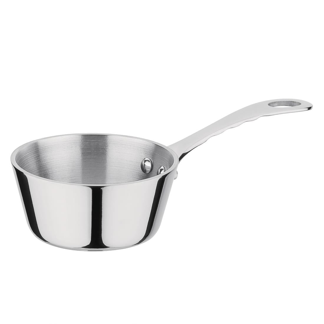 Vogue Stainless Steel Mini Gravy Pan - 8cm - GG760  Vogue