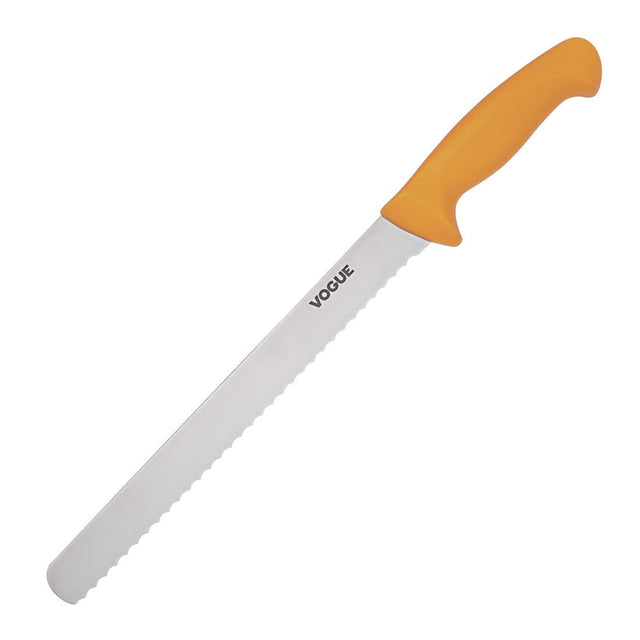 Vogue Soft Grip Pro Serrated Slicer 28cm - GH530  Vogue