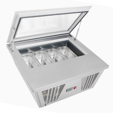 Polar G-Series Countertop Ice Cream Freezer 4x Napoli Pans - GK068  Polar