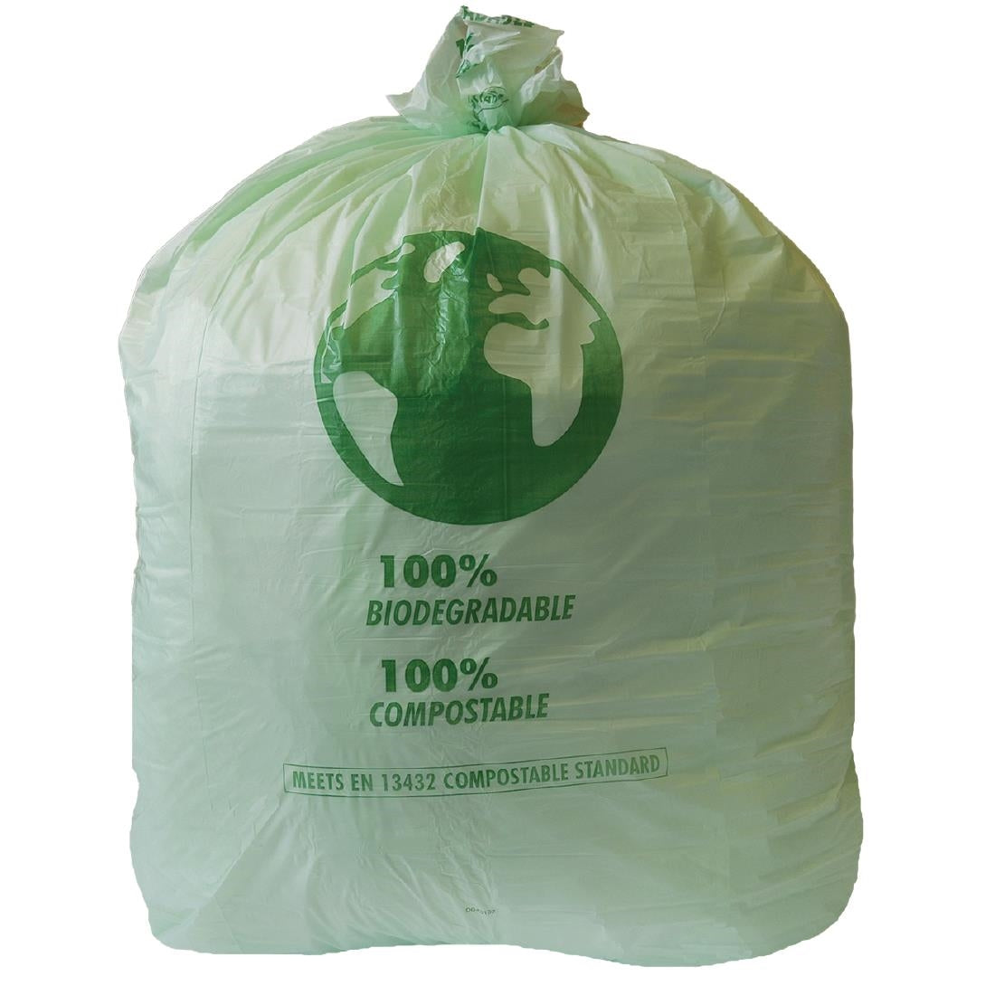 Jantex Large Compostable Bin Liners 90Ltr (Pack of 20) - CT909  Jantex