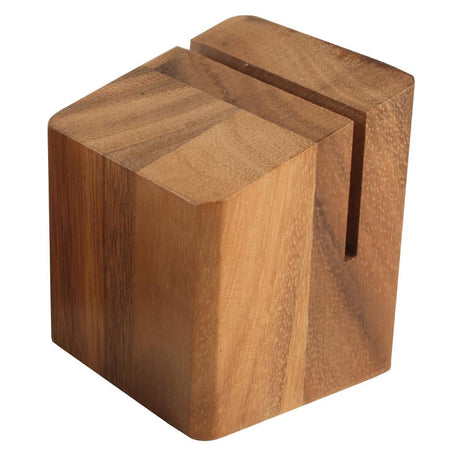 Wooden Menu Holder and Riser - GL068  T&G Woodware