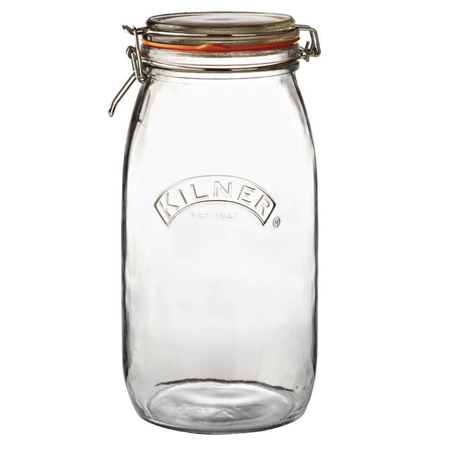 Kilner Clip Top Preserve Jar 3000ml - GL254  Kilner