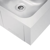 Vogue Stainless Steel Knee Operated Sink - GL280 Hand Wash Sinks Vogue