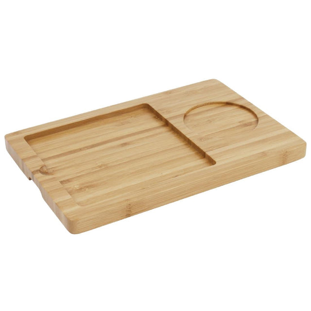 Olympia Wooden Base for Slate Platter 240 x 160mm - GM257  Olympia