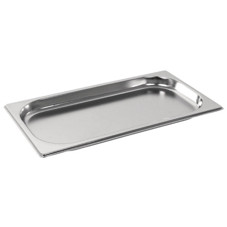 Vogue Stainless Steel 1/3 Gastronorm Tray 20mm - GM310  Vogue