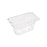 Maxima Gastronormbehälter - 1/9 GN - 10 cm tief - Polycarbonat - 09367929