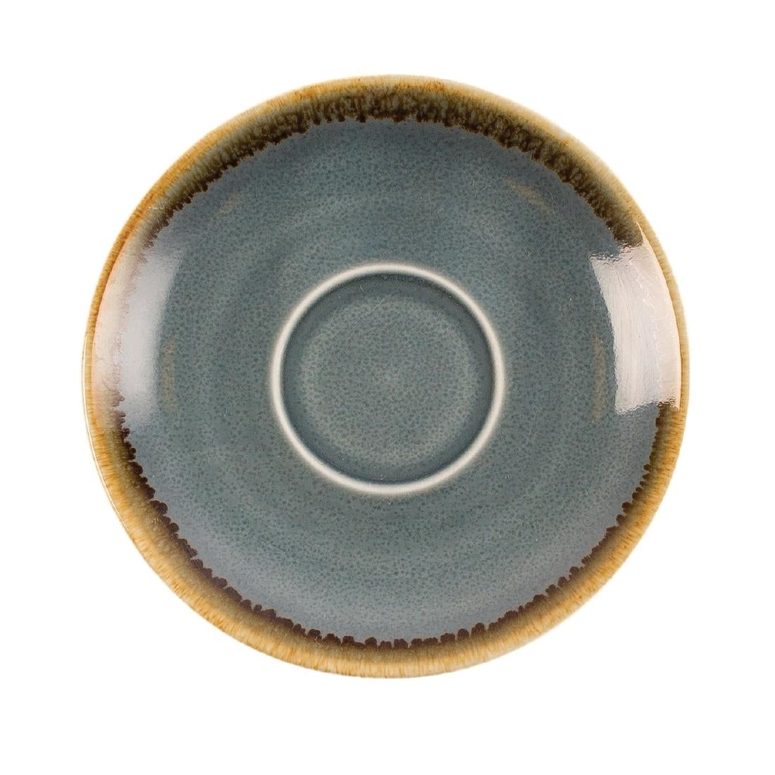 Olympia Kiln Espresso Saucer Ocean (Pack of 6) - GP345  Olympia