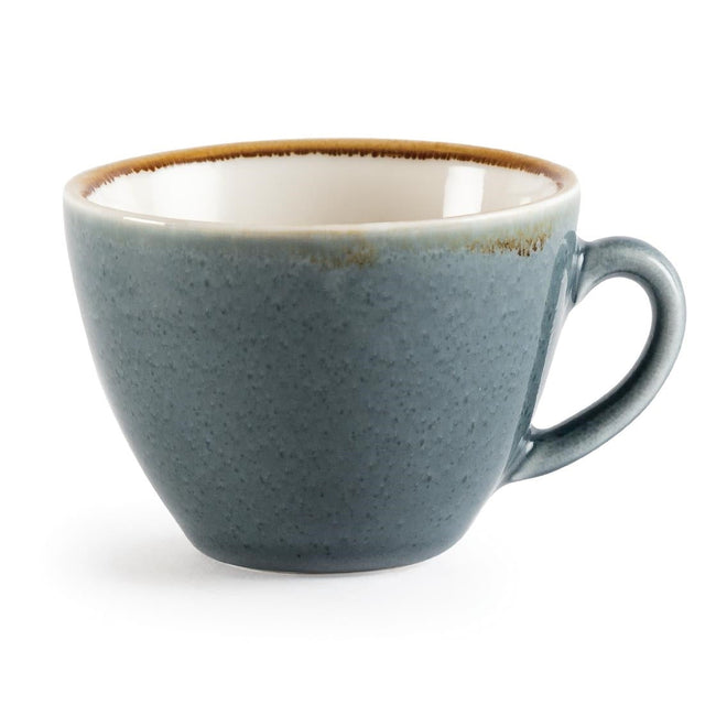 Olympia Kiln Cappuccino Cup Ocean 230ml (Pack of 6) - GP346  Olympia