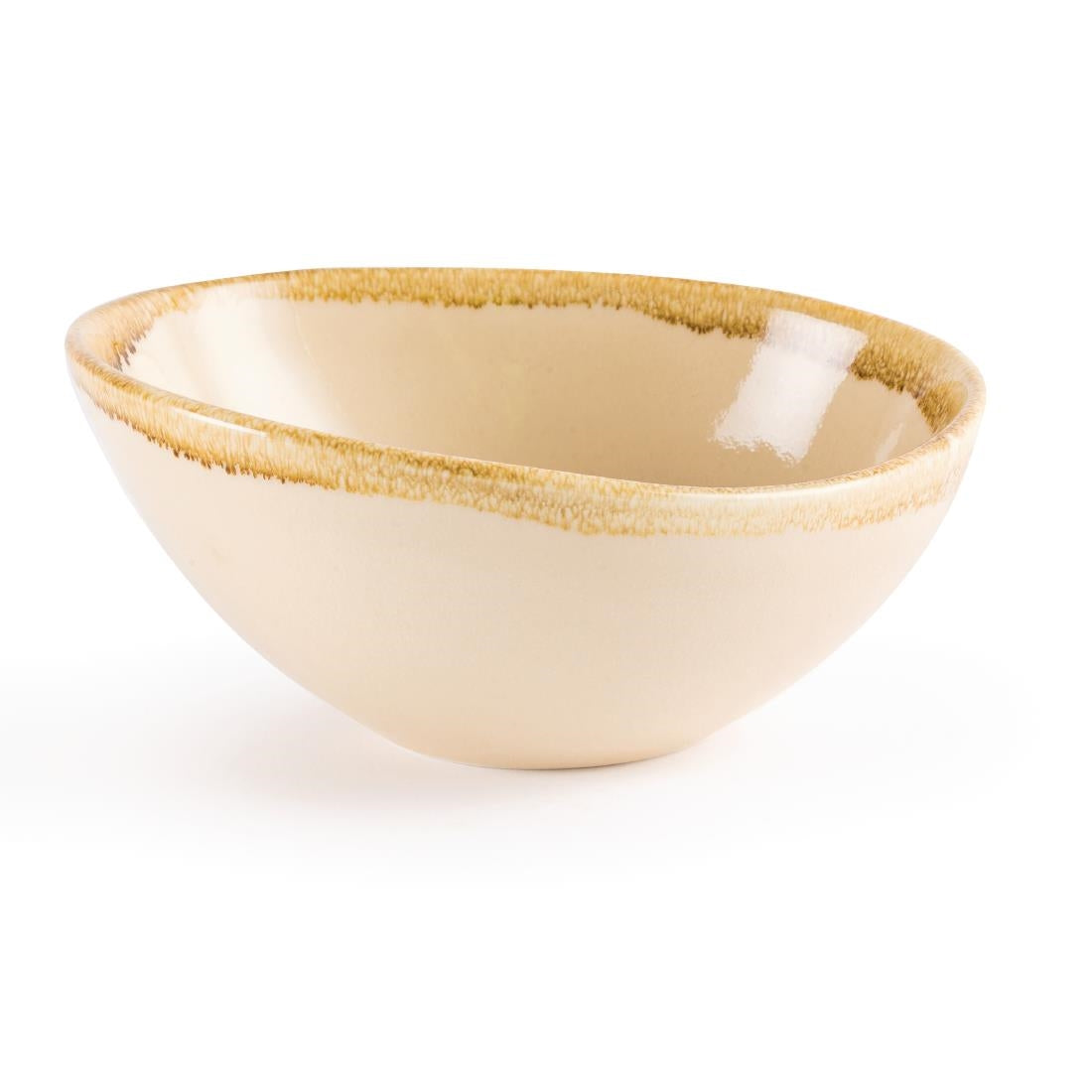 Olympia Kiln Bowl Sandstone 165mm (Pack of 6) - GP461  Olympia