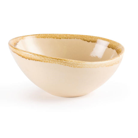 Olympia Kiln Bowl Sandstone 165mm (Pack of 6) - GP461  Olympia