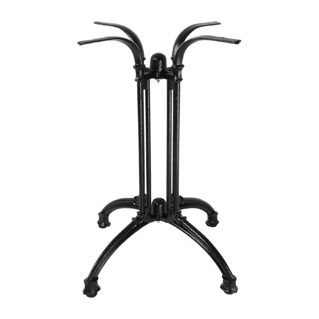 Bolero Cast Iron Decorative Brasserie Table Leg Base - HC298  Bolero