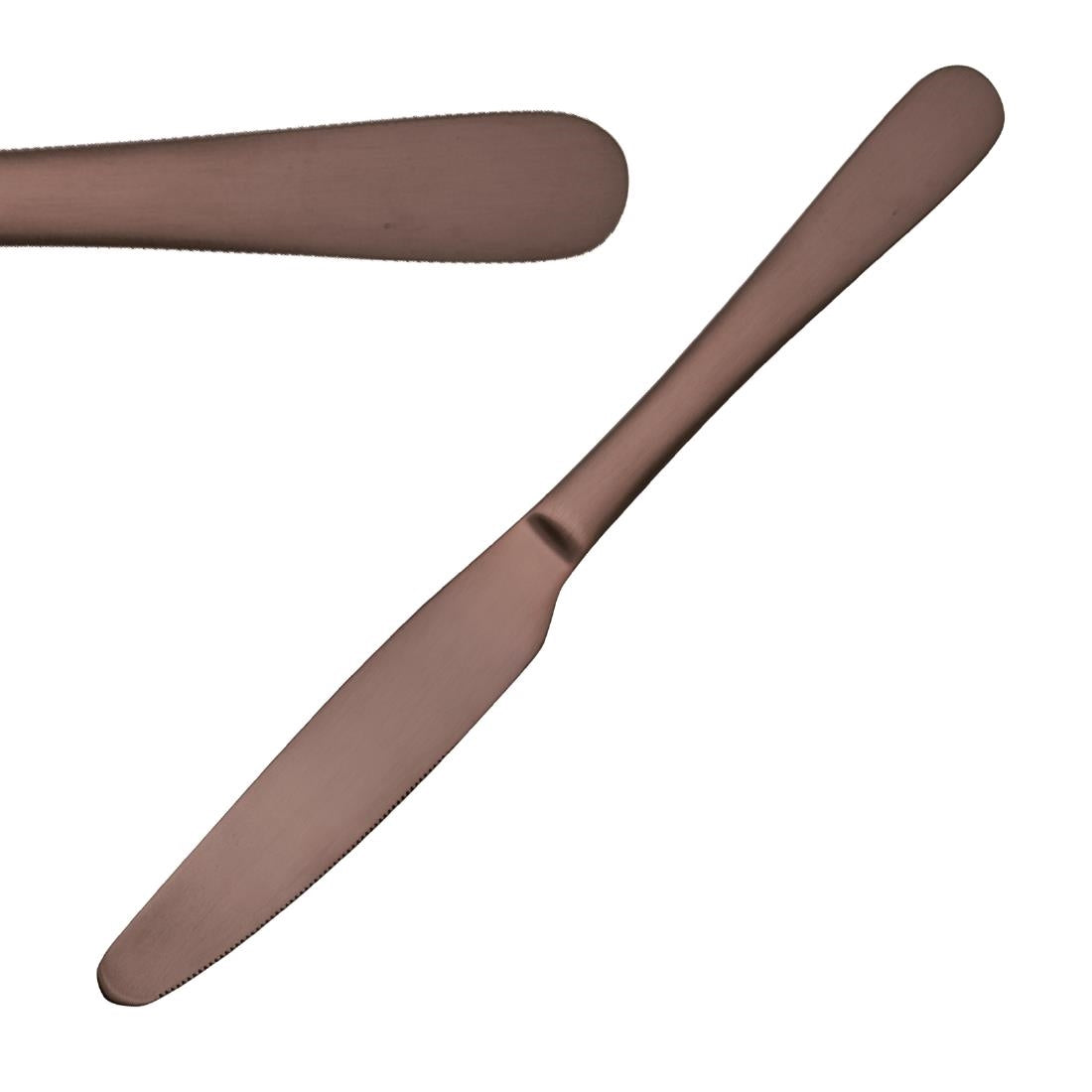 Olympia Cyprium Copper Dessert Knife (Pack of 12) - HC341  Olympia