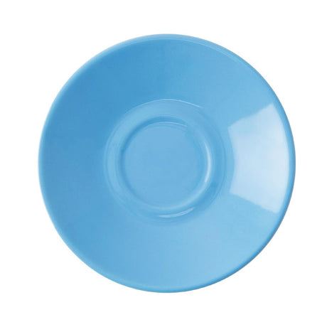 Olympia Cafe Espresso Saucer Blue (Fits HC402) (Box 12) - HC406  Olympia