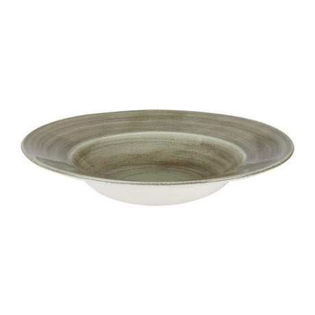 Churchill Stonecast Patina Antique Wide Rim Bowls Green 280mm (Pack of 12) - HC819  Churchill