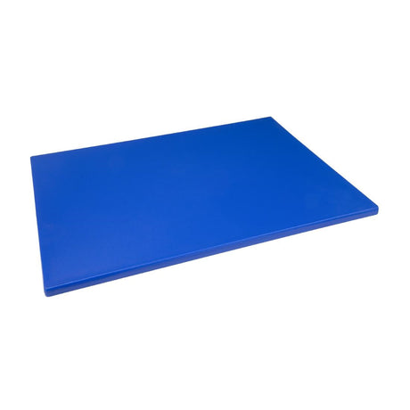 Hygiplas Thick Low Density Blue Chopping Board Large 600x450x20mm - HC872  Hygiplas