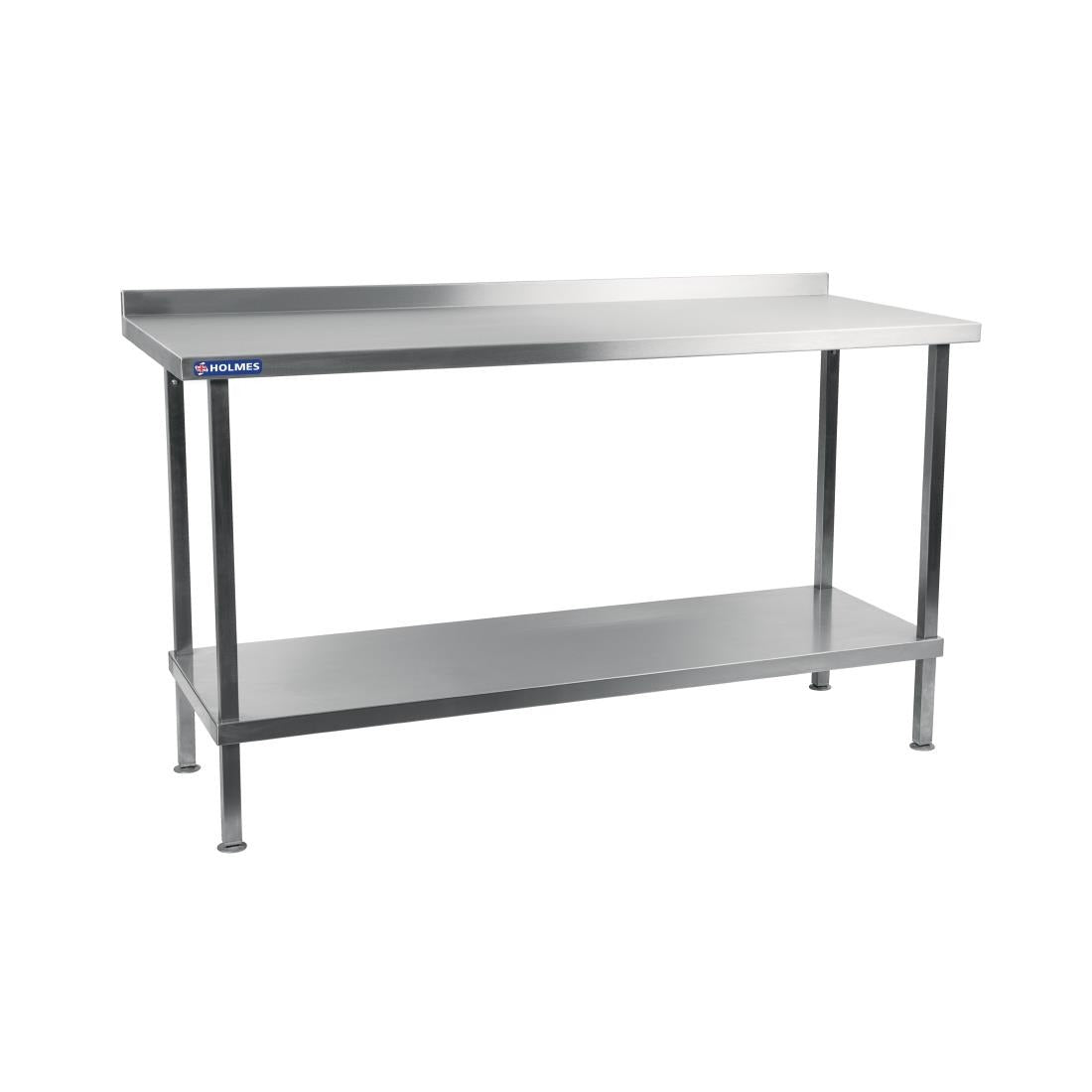 Holmes Stainless Steel Wall Table 1800mm - DR038 Stainless Steel Wall Tables Holmes