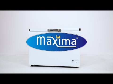 Maxima  Chest Freezer - 282L - 2 Wheels - incl Hanging Basket  - 09402340