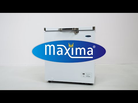 Maxima Gefriertruhe – 140 l – 2 Räder – Kompakt – 09402320