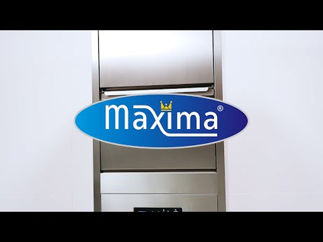 Maxima Utensilienspülmaschine – 60 x 76 cm – mit Seifen- und Spülpumpe – 400 V – 09200775