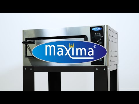 Maxima Pizza Oven - Geschikt voor 4 x Ø25cm Pizza's - 400V - 09370000