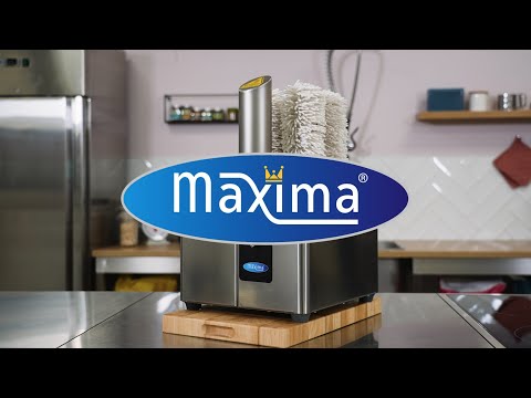 Maxima  Glass Polisher - 5 Brushes - 300 Glasses/Hour  - 09380001