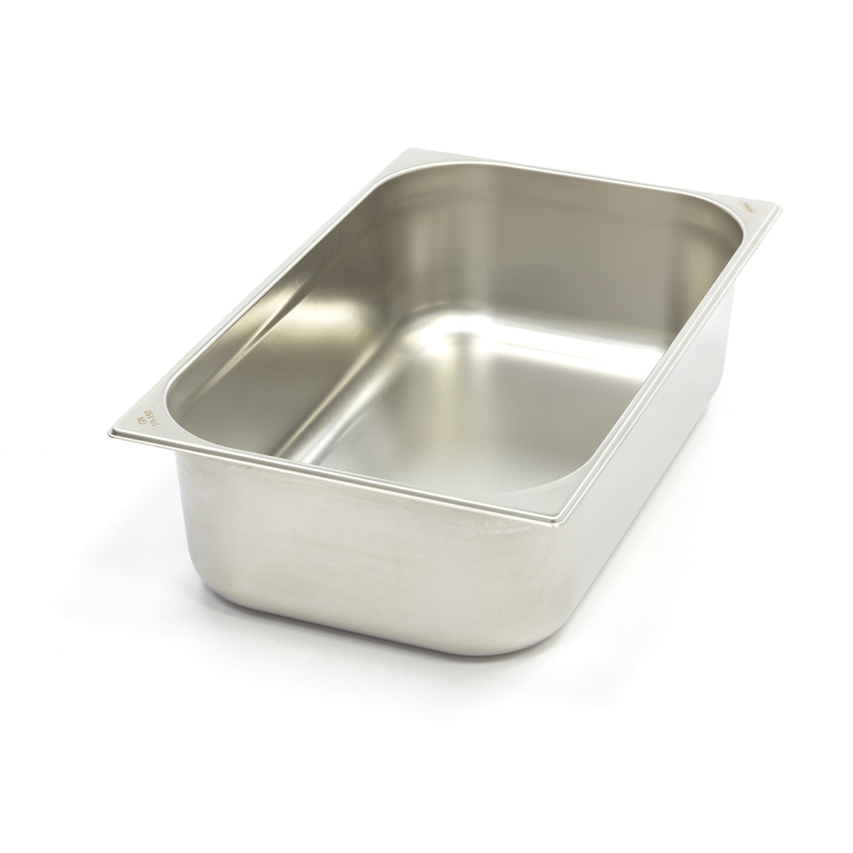 Maxima  Gastronorm Container - 1/1 GN - 15cm Deep - Stainless Steel  - 09367504