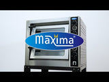 Maxima Pizzaofen - Für 4 x Ø30cm Pizza - Doppeldeck - 09370030