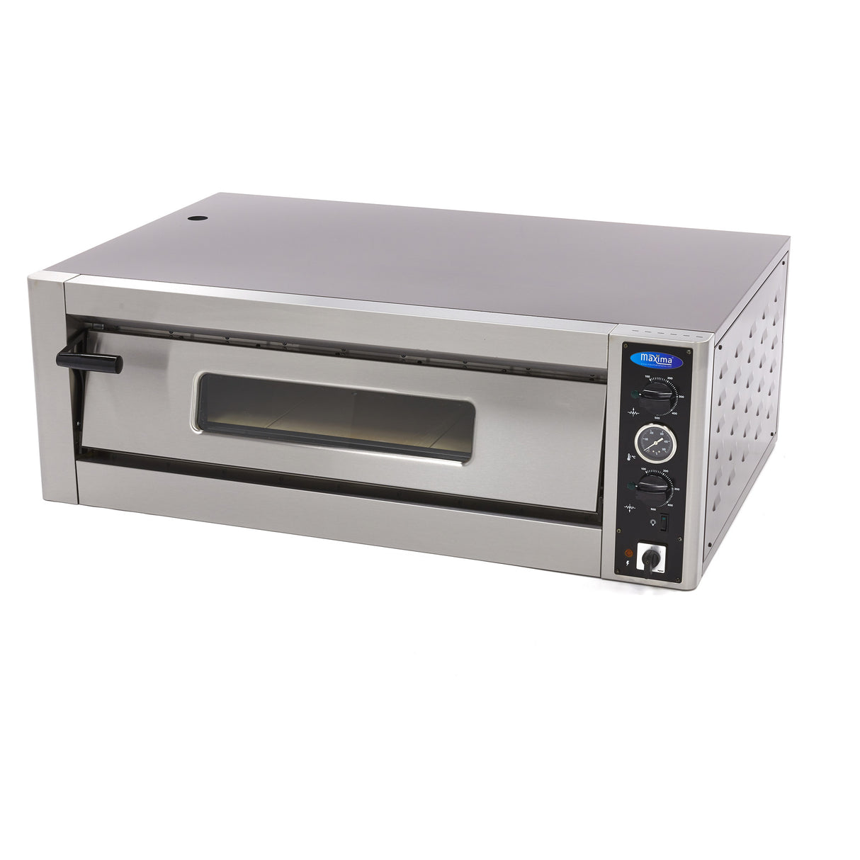 Maxima  Pizza Oven - Fits 6 x Ø30cm Pizzas - 400V  - 09370040