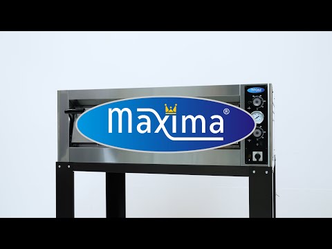 Maxima Pizza Oven - Geschikt voor 6 x Ø30cm Pizza's - 400V - 09370040