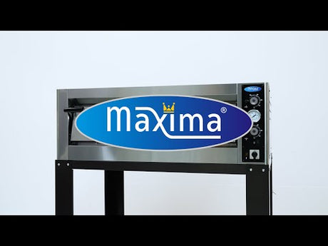 Maxima Pizzaofen - Für 6 x Ø30cm Pizza - 400V - 09370040