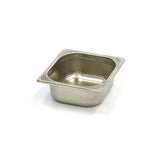 Maxima  Gastronorm Container - 1/6 GN - 6,5cm Deep - Stainless Steel  - 09367538