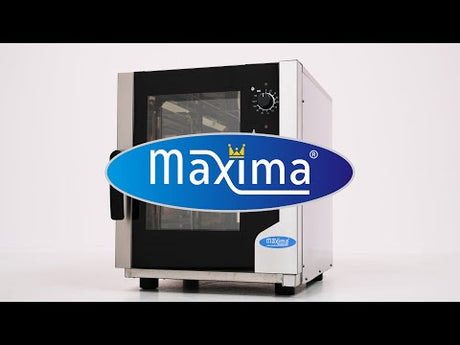 Maxima  Combi Steam Oven - Fits 5 x 2/3 GN Trays - Analogue  - 08560210