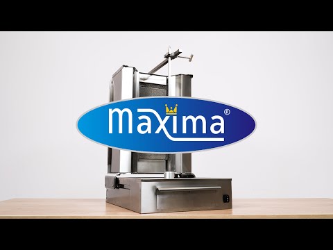 Maxima Kebab-Grill - 2 Brenner - 20 kg Fleisch - Gas - 09370205