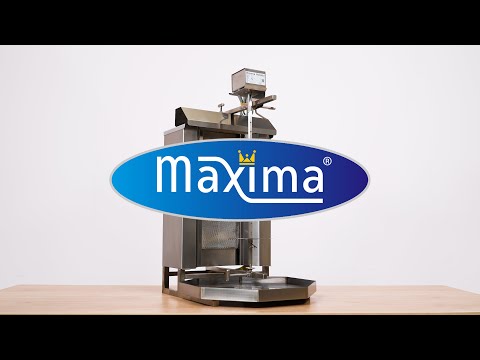 Maxima Kebab Grill - 3 Branders - 30kg Vlees - Gas - 09370225