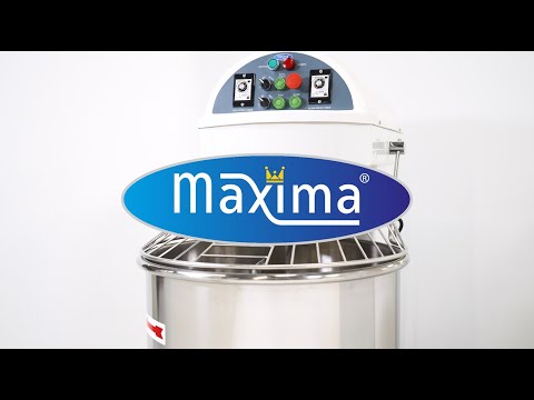 Maxima Teigmischer – 100 l – 64 kg Teig – 2 Geschwindigkeiten – 400 V – 09361100