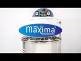 Maxima Teigmischer – 130 l – 80 kg Teig – 2 Geschwindigkeiten – 400 V – 09361130