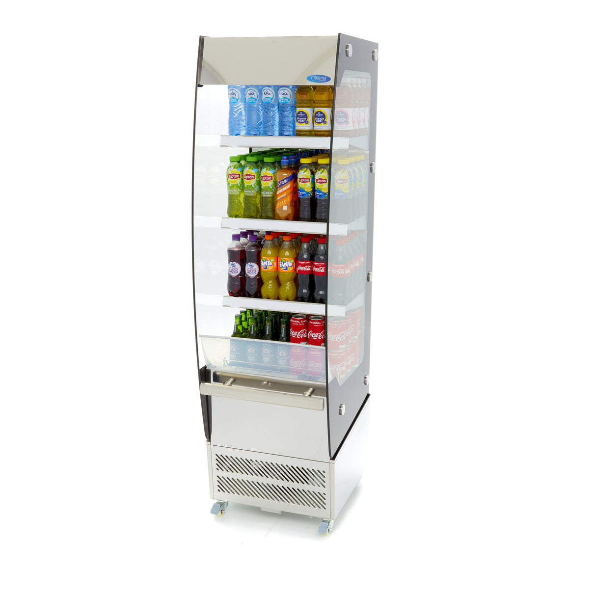 Maxima  Display Fridge - 220L - 50 x 50cm - Open  - 09400855