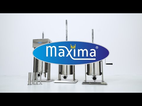 Maxima Wurstfüller - 3 l - vertikal - inkl. 4 Füllrohre - 09300460