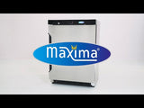 Maxima Kühlschrank - 125 l - 1 verstellbares Regal - Kompakt - 09400106