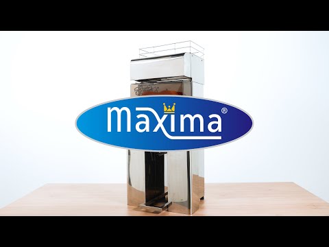 Maxima Automatische Orangenpresse – 20 kg – 25 pro Min. – mit Zapfhahn – 09300032