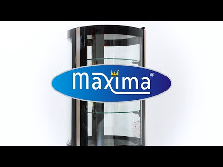 Maxima  Display Fridge - 100L - 48cm - Round  - 09400841