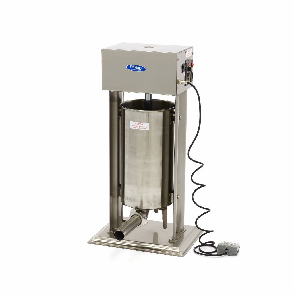 Maxima  Sausage Stuffer - 15L - Automatic - Vertical - incl 4 Filling Tubes  - 09300457