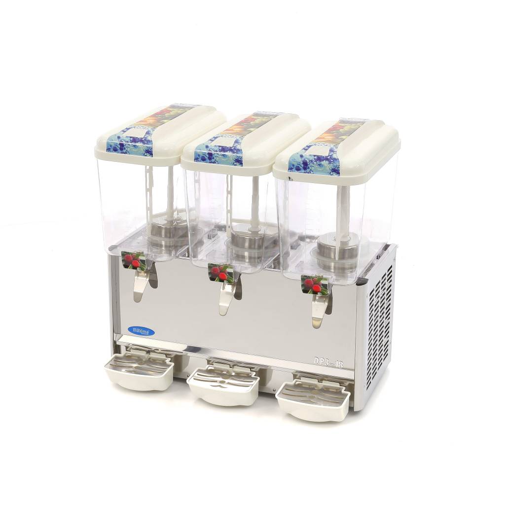 Maxima Drankendispenser - 3 x 18L - Elektrisch - incl Roermechanisme - 09300540