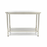 Maxima  Stainless Steel Table - 60 x 70cm - Adjustable Height  - 09364000