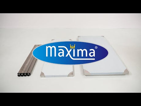 Maxima RVS tafel - 60 x 70cm - Verstelbare hoogte - 09364000