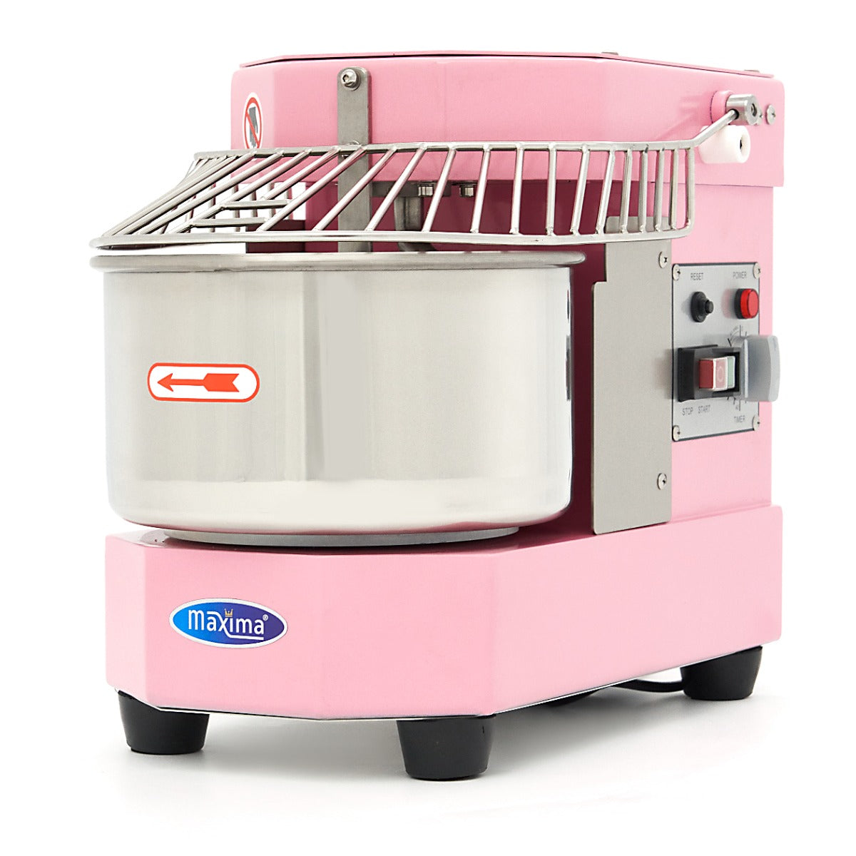 Maxima Teigmischer - 8 l - 4,5 kg Teig - Rosa - 09361012